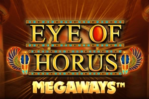 1500x eye of Horus megaways win £2 stake