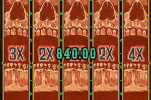 Wanted dead or a wild. Full screen wilds base hit. 4200X